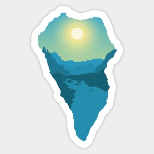 La Palma Sticker